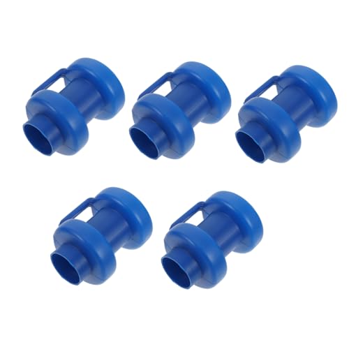 VICASKY 5Pcs Trampoline Pole Covers Plastic Enclosure Pole Hats for Easy Installation and Secure Trampoline Setup Compatible with Standard Trampoline Safety Nets