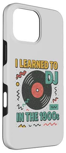 J'ai appris à devenir DJ dans les années 1900 | Rave House Music Coque pour iPhone 16 Pro Max – vue 3