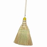 Scopa industriale di paglia di riso 5 cuciture