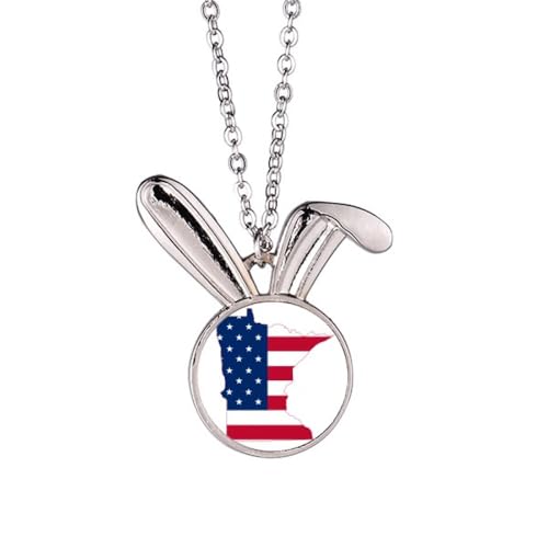 Collier lapin du Minnesota : fini les bijoux ternes avec ce pendentif résistant et stylé