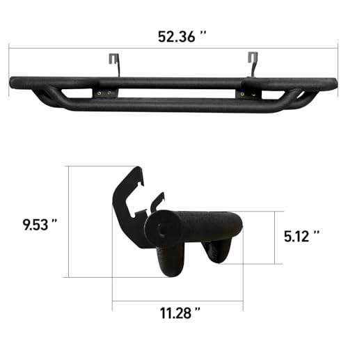 Estribos de Acero para Chevy Silverado 1500 y GMC Sierra 1500 miniatura 3
