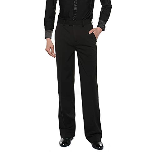 Hao Run Men Ballroom Latin Salsa Modern Dance Pants Trousers Comp...