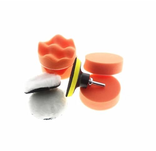 Kit de tampons de polissage pour voiture 3 pouces pour effacer les rayures de vernis à la perceuse