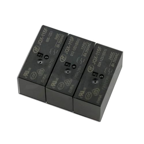 Relais HF115F 12VDC haute performance 8 broches pour automatisme