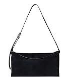 Madewell, Womens Suede Date Night Party Shoulder, Juniper Berry, One Size