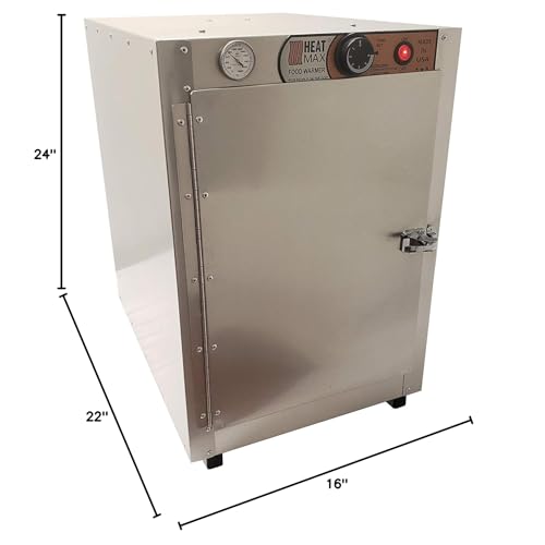 Heat Max 162224 Electric Party Catering Full Size 3.25 Inch Tall Pans Hot Box Food Warmer thumb #9