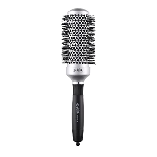 Image of Beaute Secrets Round Hair Brush, Hot Curling Brush(2.5 inch, Barrel 1.5 inch), Roller Comb, Hair Roller Brush, Instantly Adds Volume, Hair Styler, 44mm