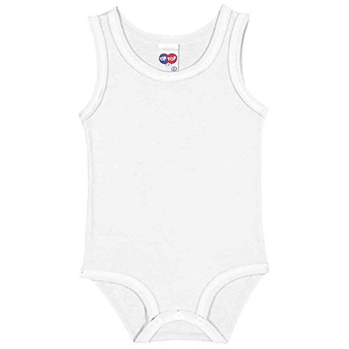 Kit 2 Bodies Regata, Tip Top, Bebê Unissex, Azul (Branco/Azul), E