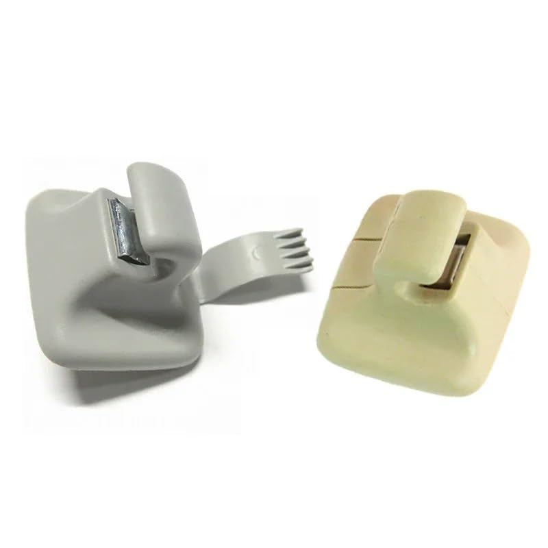 Clip per aletta parasole grigio beige per Passat