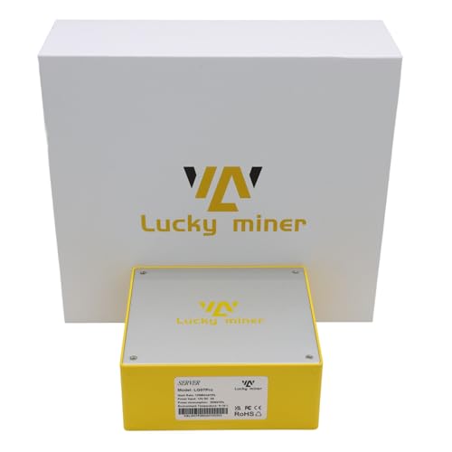 Lucky Miner LG07Pro ASIC Miner - 120MH/s Hashrate, 130W Ultra-Low Power Consumption | Compact Home Crypto Mining Hardware | High-Efficiency Scrypt Miner for Litecoin (LTC) and Dogecoin (Doge)