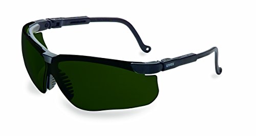 Uvex by Honeywell Genesis Safety Glasses with Uvextreme Anti-Fog Coating, Black Frame Uvex by Honeywell Genesis Safety Glasses with Uvextreme Anti-Fog Coating, Black Frame