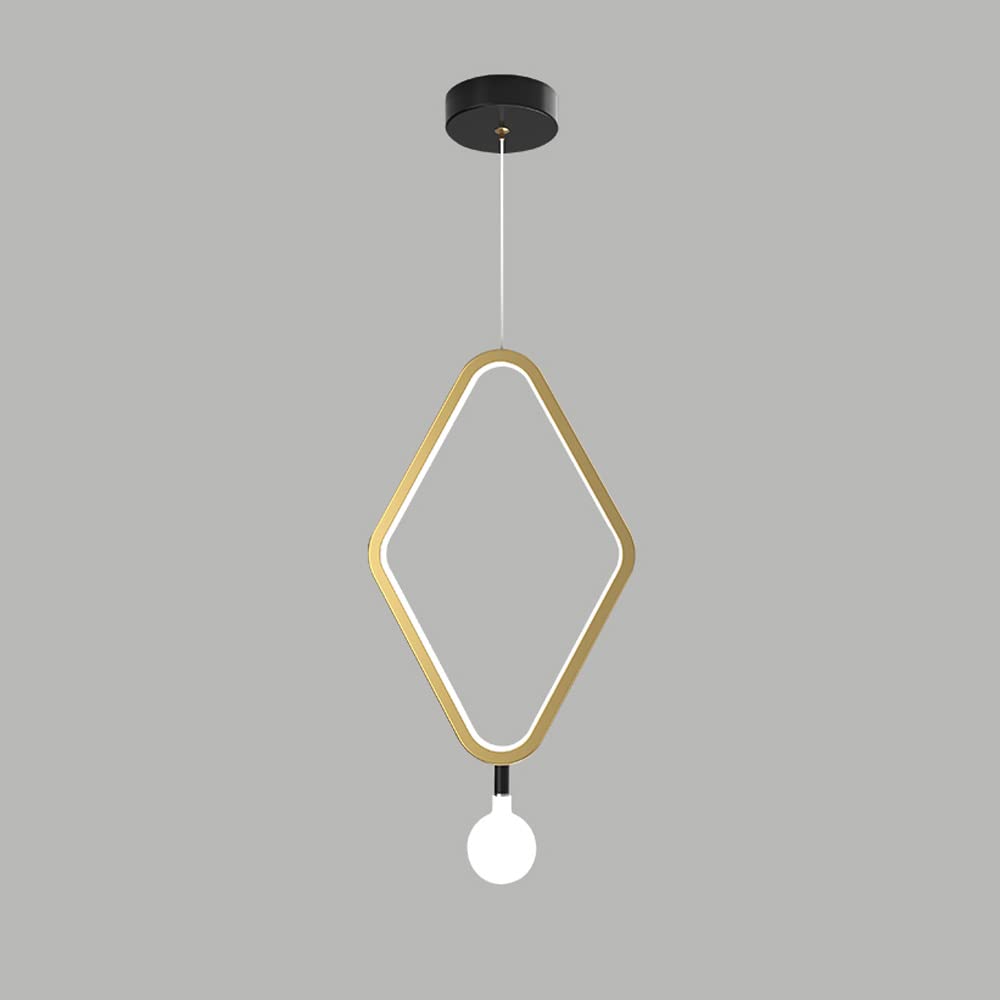 HYJAUSXB Chandelier, Modern Light Luxury Long Line Glass Chandelier LED Dimmable Home Metal Hanging Lamp Bedroom Bedside Decoration Ceiling Pendent Adjustable Lighting Fixtures(C)