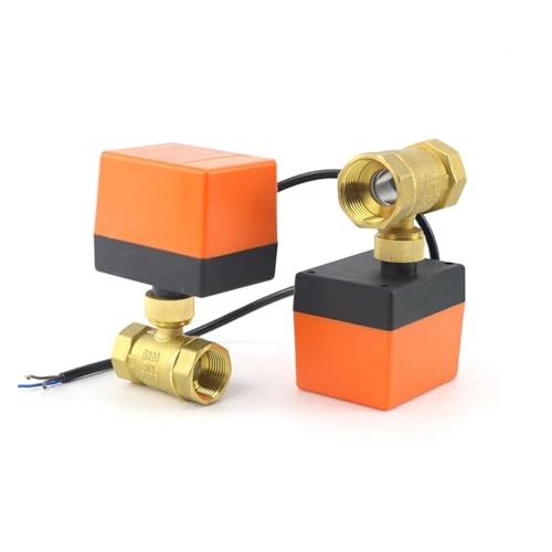 Vanne motorisée 2 voies laiton 1" pour système de chauffage connecté