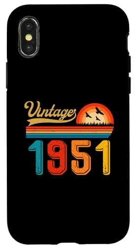 75�΂̒a�����v���[���g 75�� �j�� ���� ���g�� ���B���e�[�W 1951 �X�}�z�P�[�X iPhone X/XS �p