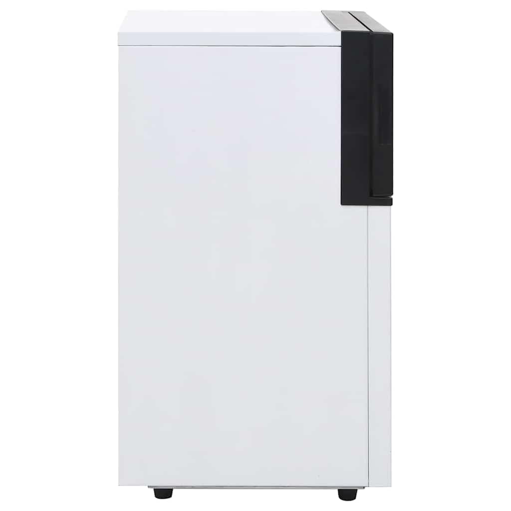 vidaXL Macchina per Il Ghiaccio da Nera 45 kg/24 h, Macchina Automatica Ghiaccio, Macchine Feste, cubetti Ghiaccio, Macchine Ghiaccio