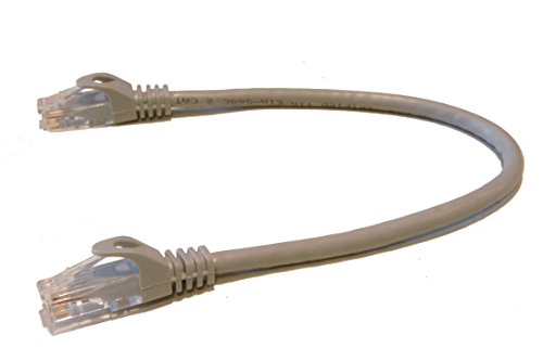 Pack de 2 cables Ethernet Cat6 de 1 pie color gris miniatura 2