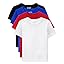 Black/Blue/Red/White 4-pack