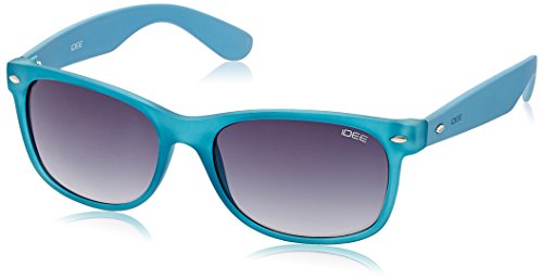 IDEE Wayfarer Sunglasses (IDS1844C1SG|100|Matt Blue )
