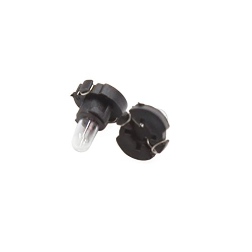 uxcell 5 unidades mini lámpara LED T4 ámbar para auto miniatura 2