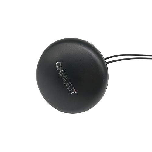 Chhliut 4G Lte Antenna Bd Gps Combined Antennas Outdoor Screw Mount Combo Mimo Antenna 3.5Dbi With Dual Sma Male Connector 9.8Ft Rg174 Coaxial Cable #TOP4