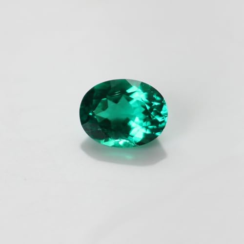 Lab Grown Emerald Colombia And Zambia Green Color Oval Diamond Cut Loose Gemstone DIY Jewelry With AGL Certificate2