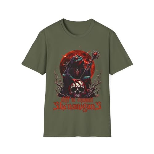 T-shirt grenouille Shenanigans idéal pour vos sorties décontractées et moments de rigolade
