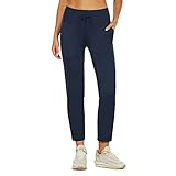 【Tela Primera Calidad】Pantalones deportivas para mujeres hechas de tela suave, amigable con la piel y elástica. Pecfect para absorber la transpiración y gran transpirabilidad.