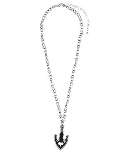 Bioworld JoJo's Bizarre Adventure Anime Keicho's Stand Arrow Replica Design Necklace With Adjustable Chain and Lobster Clasp