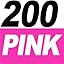 200Pcs-Pink