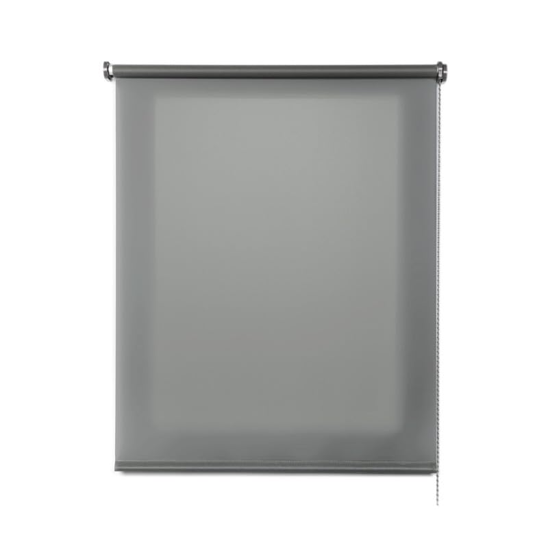 STOR PLANET | Tende Filtranti Transparenti, Tenda a rullo per Interni, Tende per Cucina, Soggiorno, Camera da letto. Per Finestra e Porta, Installazione Facile | Grigio Asfalto, 160x180cm