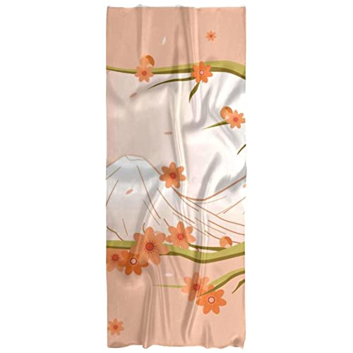 Écharpe légère femme imprimé floral écharpe automne hiver multicolore