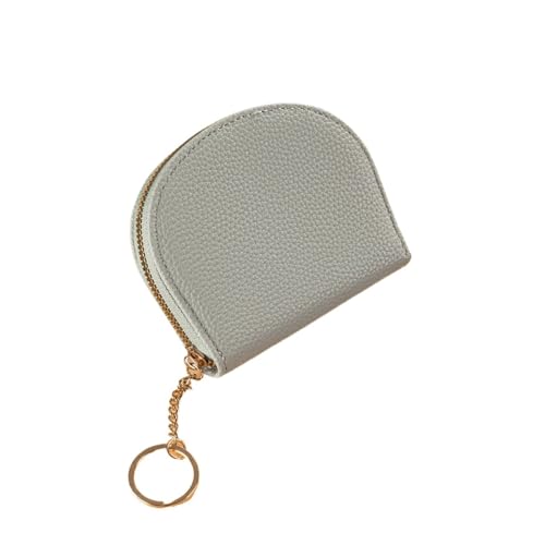 Fashionable And Simple Semi-circular Accordion Card Holder With Multiple Card Slots And Coin Purse(Lightgreen)