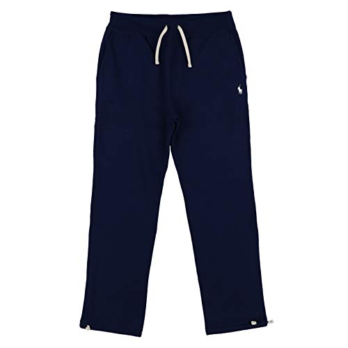 Polo Ralph Lauren Mens Fleece Athletic Pants (Medium, Navy)