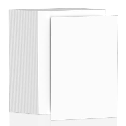 120 Sheets White Cardstock Paper Large Cardstock 11x17 200 GSM Legal Printer Paper 11x17 Legal Size Paper Cardstock White for Printer Card Stock Paper for Invitations DIY Crafts Posters Menus