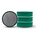Produktbild MAUL Magnet MAULsolid, SB-Verpackung  bruchsichere und kleine Magnete für einen vielseitigen Einsatz  Magnet rund mit modernem Design  Ø 38 x 12,5 mm  4er Pack  grün