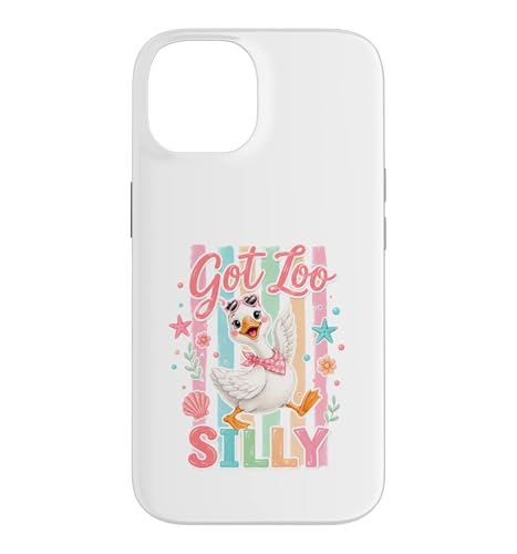 Funny Goose Got Too Silly �L���[�g �J���t�� �p�X�e�� �T�}�[�f�U�C�� �X�}�z�P�[�X iPhone 14 �p