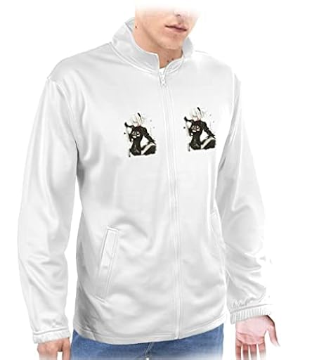 MERCHANDMANIA CHAQUETA TECNICA CON 2 DIBUJOS personaje juego videojuego androide 2 logos jacket. | Ya disponible en tu tienda friki favorita! En mundofriki.es!