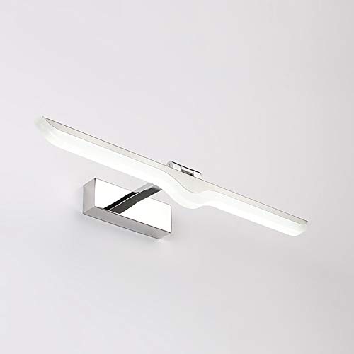 Wasserdicht Verstellbar Led spiegelbeleuchtung, IP44 Modren Led spiegelleuchte badlampe Acryl Kabinett spiegelbeleuchtung Wand-lampe - 42cm(16.5in)-9W weißes Licht Cover