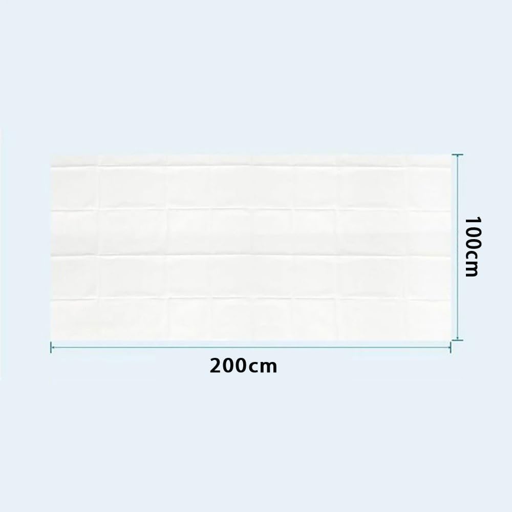 NEWFUN Draps Jetables Non Tissé 200 x 100 cm 100 Pcs pour Salon de Beauté, Spa, Massage