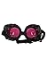 elope Pink Steampunk Radioactive Aviator Costume Cosplay Goggles Standard