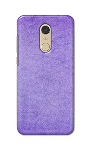 Image of Plain Purple Hard Back Case Cover for Redmi Note 5 / Redmi 5 Plus Back Cover -(J5) VNS2226