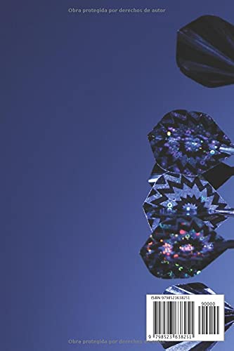 Miniatura 2 de DARDOS Cuarderno de Puntuación libro de puntuación de dardos, con 100 páginas y formato (15,24 x 22,86 cm), juego de dardos 01 (301, 501 ..), juego