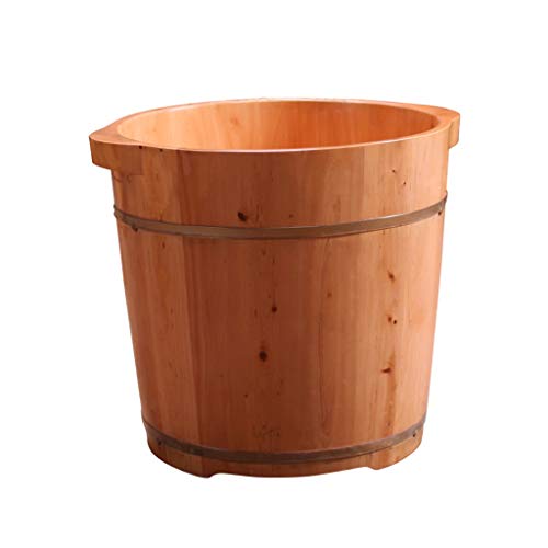 Baño de pies de madera de cedro para spa