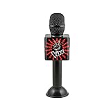 Diseño moderno Redstring MICROFONO Oficial LA Voz con Altavoces INCORPORADOS Incluye Soporte para Smartphone, Multicolor (RS412001)