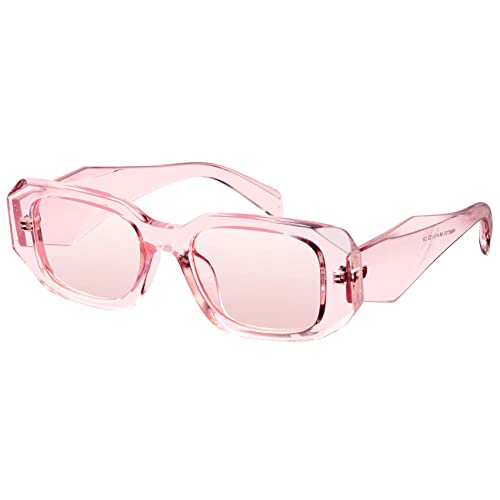 Image of mosanana Trendy Rectangle Sunglasses for Women Men-Goulding