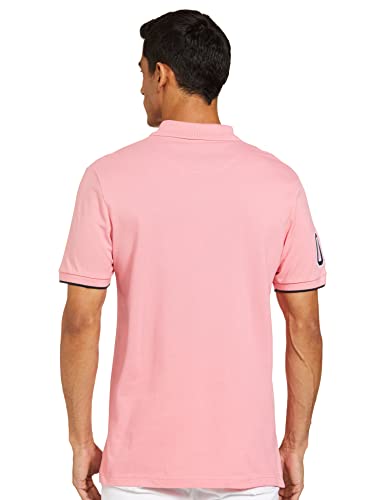 Image of Max Men Cotton Number Sleeve Slim Fit Polo