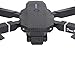 E88 Faltbare Drohnen mit 4K HD FPV Dual-Kamera, Drohne RC Quadcopter-Unterstützung APP-Steuerung, Flugbahnflug, Höhenhaltung, 3D-Flip, für Kinder, Erwachsene,