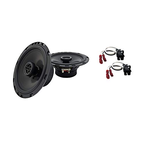 Compatible with Chevy Malibu Maxx 2004-2007 Front Door Factory Replacement Harmony HA-R65 Speakers