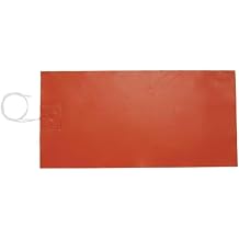 Tempco Strip Heater,Silicone Rubber,120V SHS80350 - 1 Each