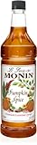 Monin Pumpkin Spice Syrup, 33.8-Ounce Plastic Bottle (1 liter)